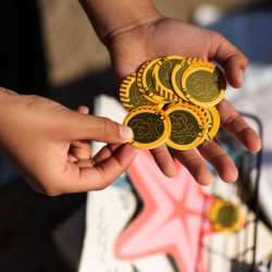 Confettis Pi�ces - Pirate Party. n�2