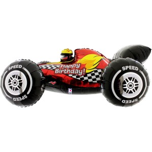 Ballon Gant Formule 1 Happy Birthday 3D