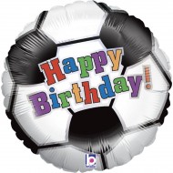 Ballon Ballon Gonflé à l'Hélium Foot Birthday - 46 cm