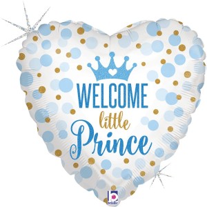 Ballon Welcome Baby Prince