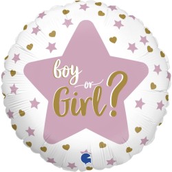 Ballon Gender Reveal Girl or Boy. n1