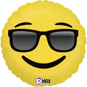 Ballon Emoji Lunette de Soleil