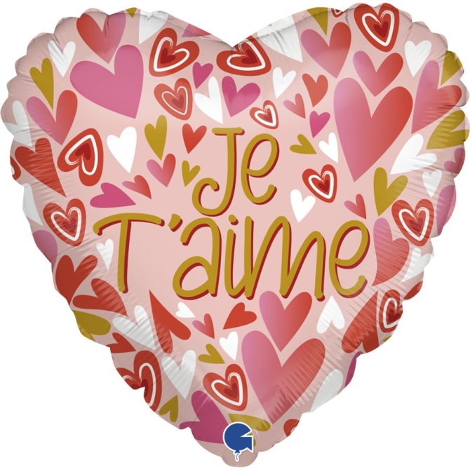 Ballon Coeur Je t aime 