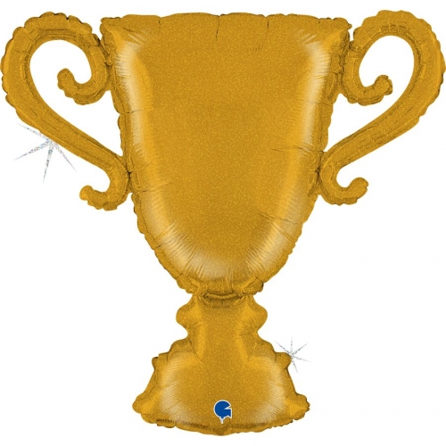 Ballon Gant Coupe Dore - 84 cm 