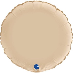 Ballon Rond Satin Nude