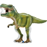 Ballon Aluminium Hlium Gant - Dinosaure 91 cm