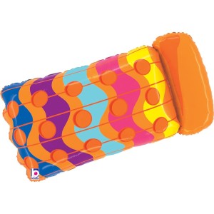 Ballon Aluminium Hlium Gant - Boue d't 81 cm