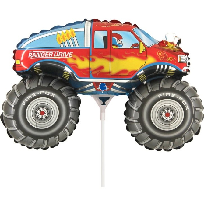 Ballon sur Tige Ranger Drive - 31 cm 