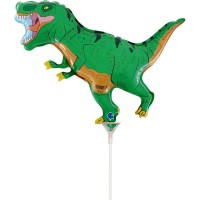 Ballon sur Tige Dino T-Rex - 33 cm