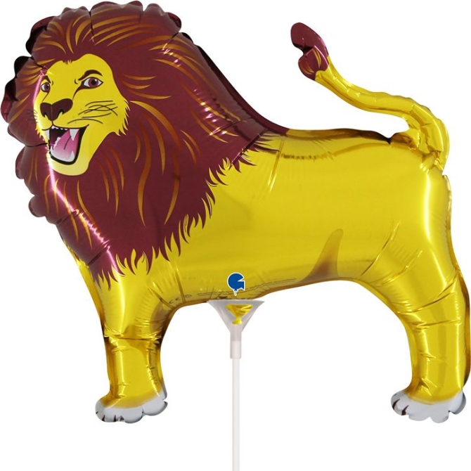 Ballon sur Tige Lion - 29 cm 