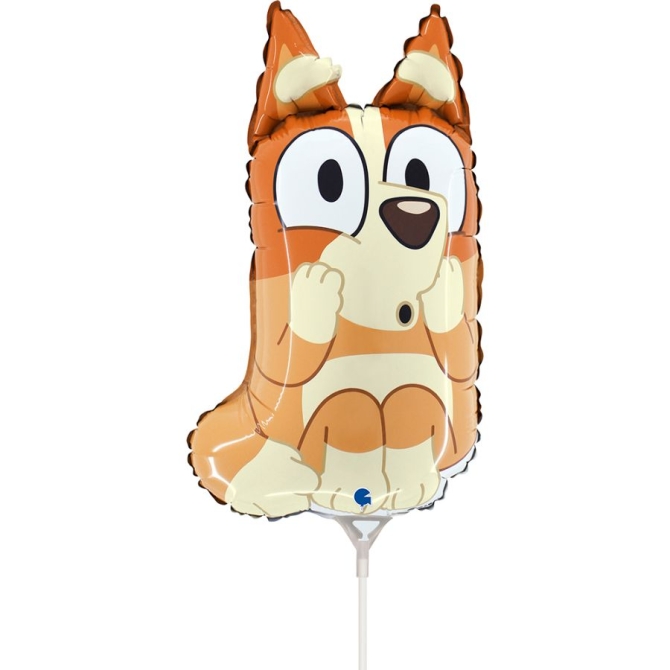 Ballon sur Tige Bluey - Bingo - 30 cm 