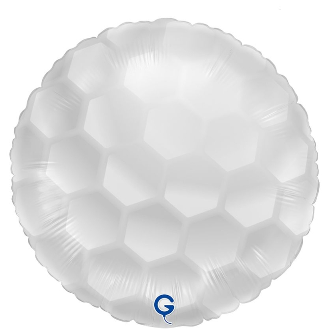 Ballon Aluminium H�lium - Balle de Golf 35 cm 