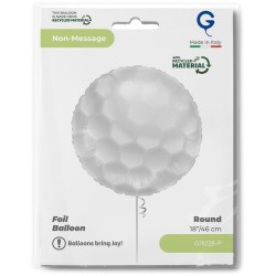 Ballon Aluminium H�lium - Balle de Golf 35 cm. n�1