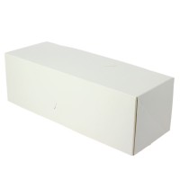 Bo�te � B�che Blanche Large (30 cm) - Carton