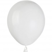 50 Ballons Blanc Mat Ø13cm