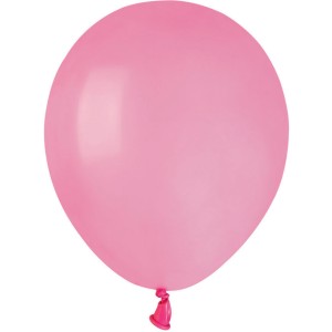 50 Ballons Rose Mat Ø13cm