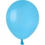50 Ballons Bleu lagon Mat 13cm