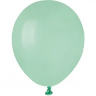 50 Ballons Vert eau Mat Ø13cm