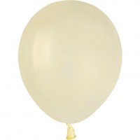 50 Ballons Ivoire Mat 13cm