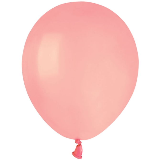 50 Ballons Rose pastel Mat 13cm 