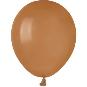50 Ballons Moka Mat Ø13cm