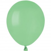 50 Ballons Vert menthe Mat Ø13cm