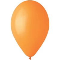 10 Ballons Orange Mat 30cm