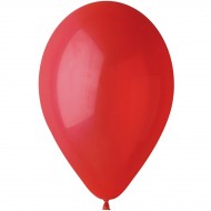 10 Ballons Rouge Mat Ø30cm