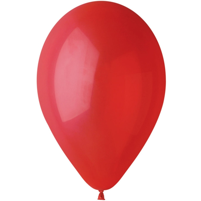 10 Ballons Rouge Mat 30cm 