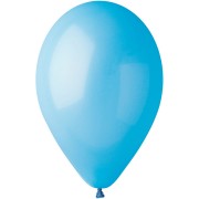 10 Ballons Bleu lagon Mat Ø30cm