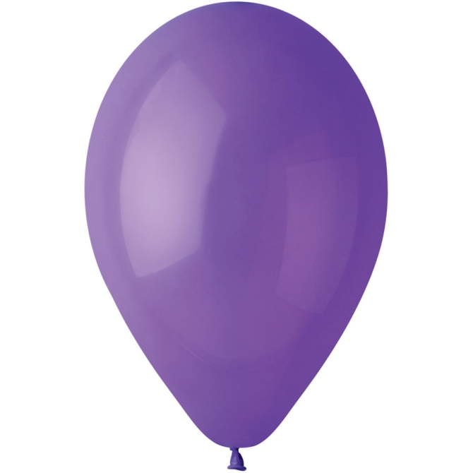 10 Ballons Violet Mat 30cm 
