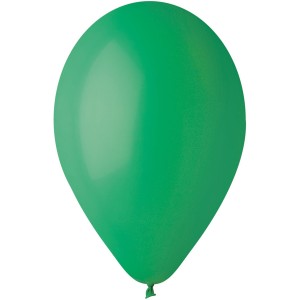 10 Ballons Vert Mat Ø30cm