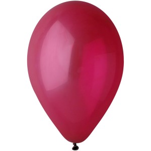 10 Ballons Bordeaux Mat 30cm