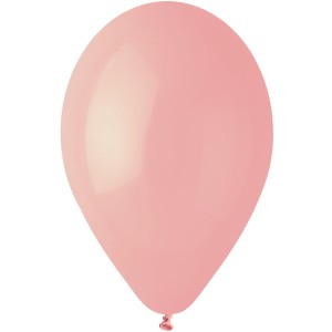 10 Ballons Rose pastel Mat Ø30cm