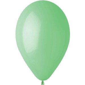 10 Ballons Vert menthe Mat 30cm