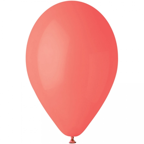 10 Ballons Corail Mat Ø30cm 