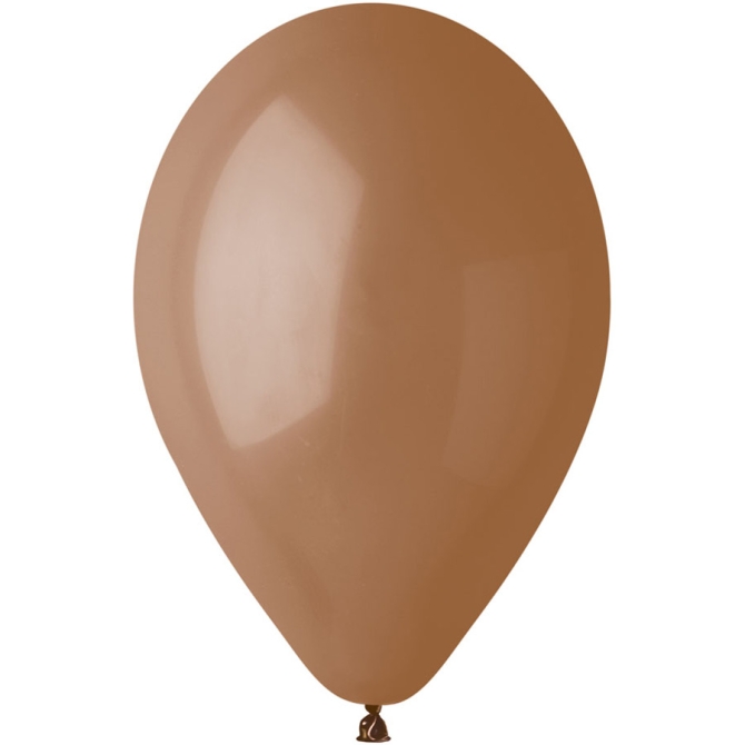 10 Ballons Moka Mat 30cm 