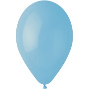 10 Ballons Bleu pastel Mat Ø30cm
