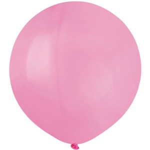 10 Ballons Rose Mat Ø48cm