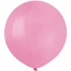 10 Ballons Rose Mat 48cm