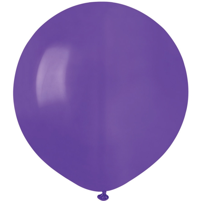 10 Ballons Violet Mat 48cm 