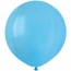 10 Ballons Bleu lagon Mat 48cm