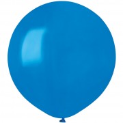 10 Ballons Bleu Mat Ø48cm