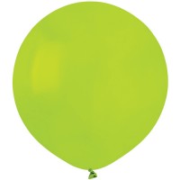 10 Ballons Vert anis Mat 48cm