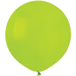 10 Ballons Vert anis Mat Ø48cm