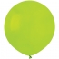10 Ballons Vert anis Mat 48cm