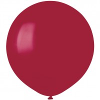 10 Ballons Bordeaux Mat 48cm