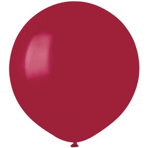 10 Ballons Bordeaux Mat 48cm