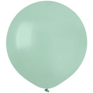 10 Ballons Vert eau Mat 48cm