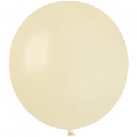 10 Ballons Ivoire Mat 48cm